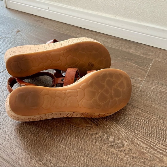 Brown Strappy Sandals - Picture 7 of 16